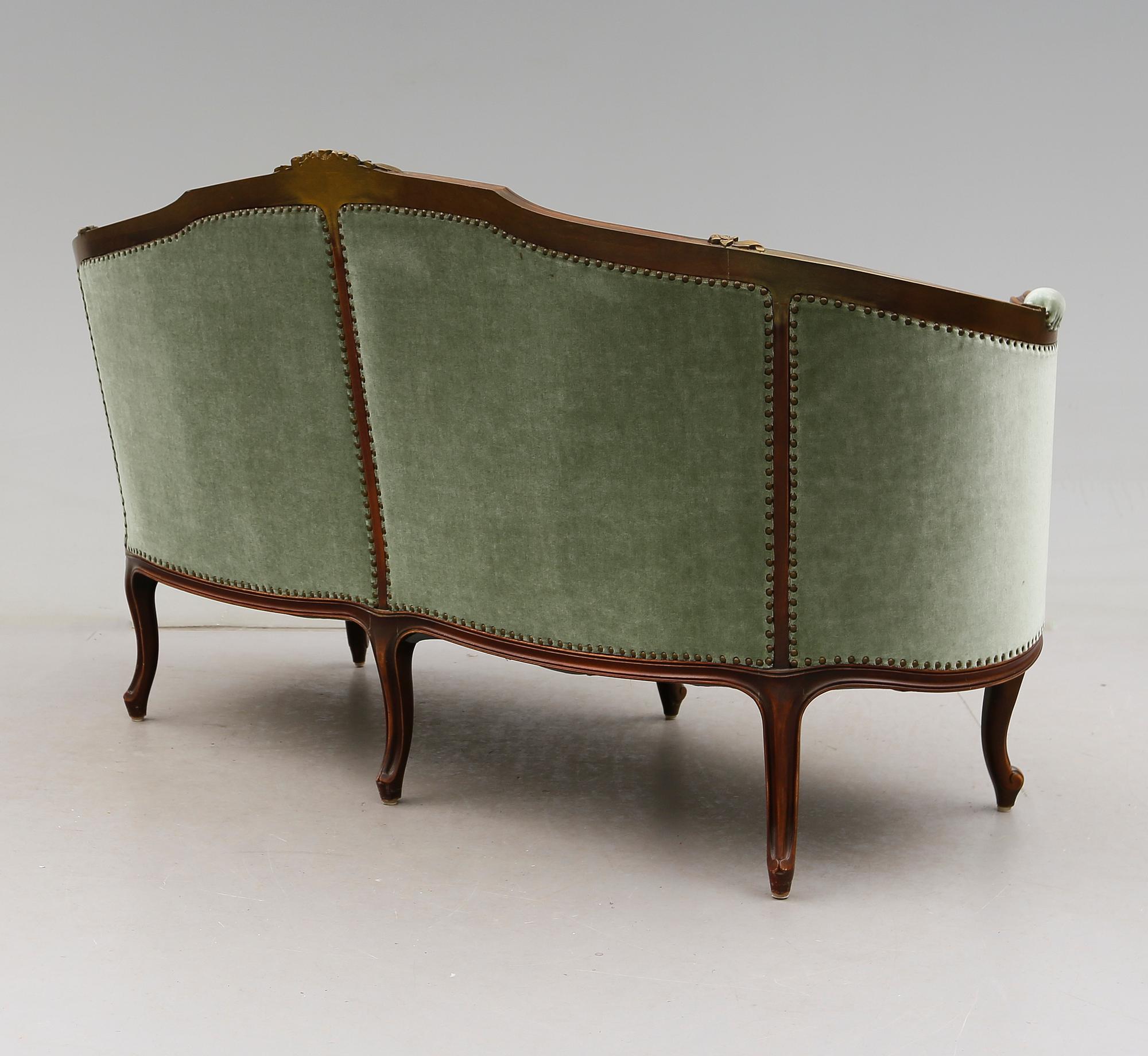 SOFFA, rokokostil, 1900-talets andra hälft.