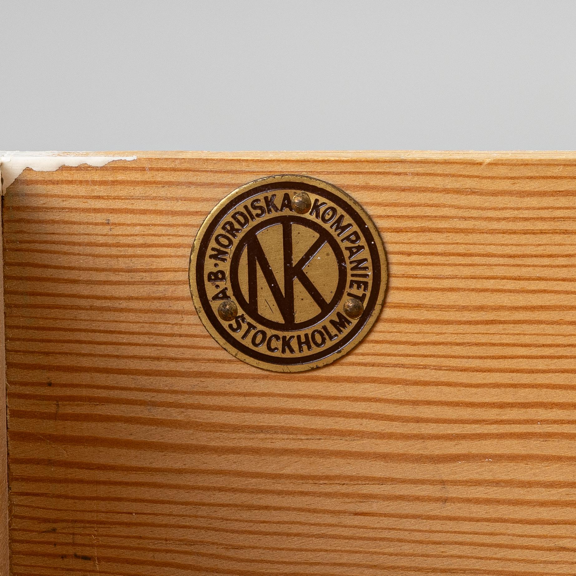 Axel Einar Hjorth, a 'Sibylla' bedside table, Nordiska Kompaniet, 1936.