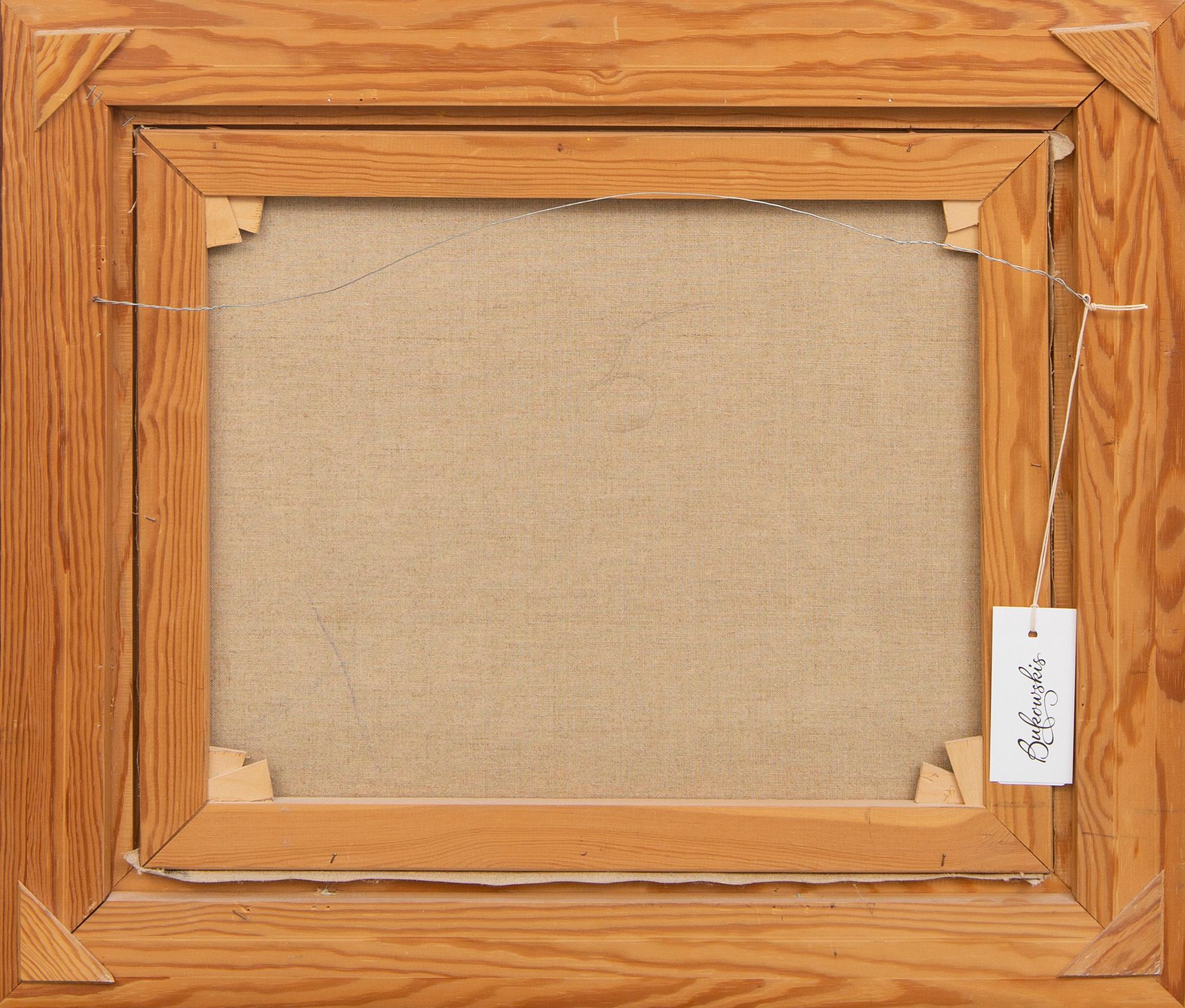 Jules Schyl, olja på duk, signerad.