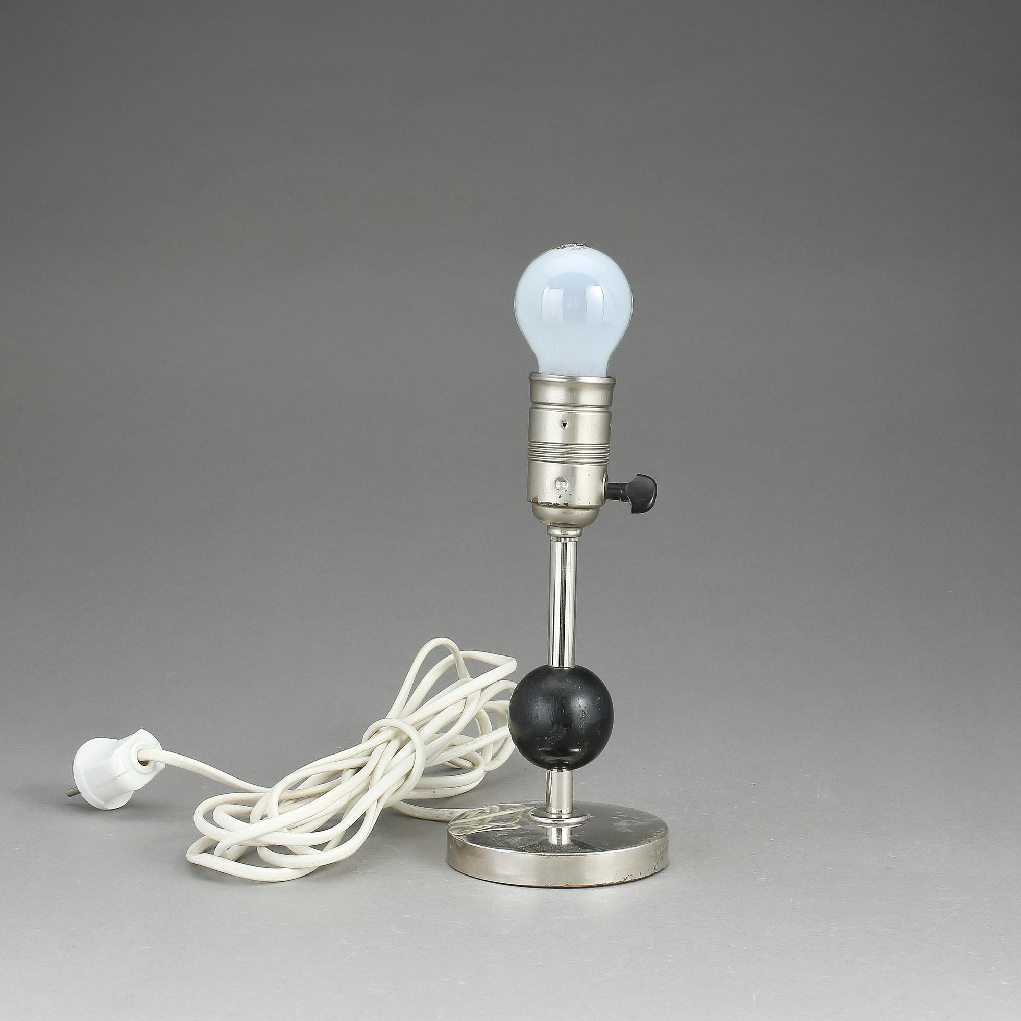 BORDSLAMPA, art deco, 1930-/40-tal.