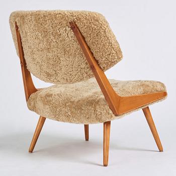 Svante Skogh, an easy chair "nr 915", AB Hjertquist & Co, Nässjö, Sweden 1950-60s.