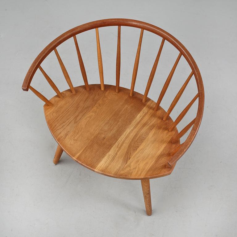 KARMSTOLAR, ett par,  "Arka" Yngve Ekström, modellen formgiven 1955.