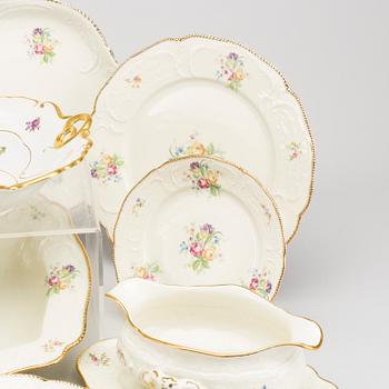 A 56 piece porcelain "Sanssouci" dinner service, Rosenthal, Germany.