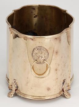 VINKYLARE, mässing, troligen Frankrike, 1900-tal.