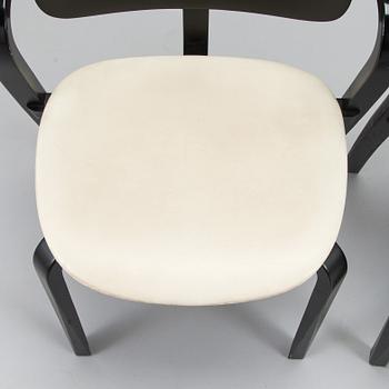 Ilmari Tapiovaara, a set of six 1960s 'Aslak' armchairs for Asko, Finland.