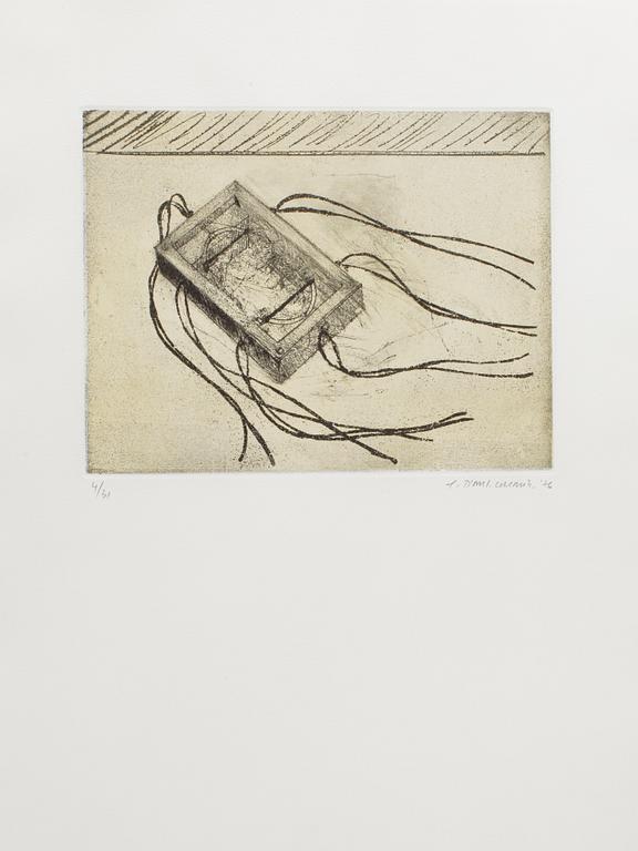 GERARD TITUS-CARMEL, mapp med 10 etsningar, sign o dat 1976, numr, 4/31.