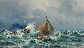 Herman af Sillén, Stormigt hav.