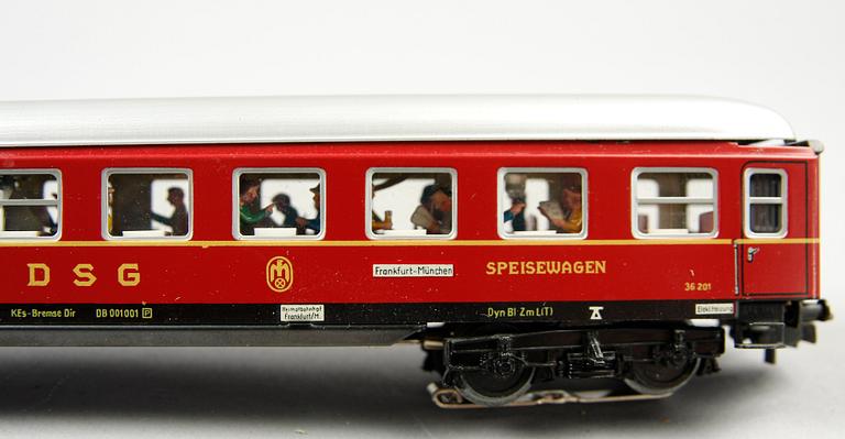 VAGNAR, 7 st, Märklin, H0.