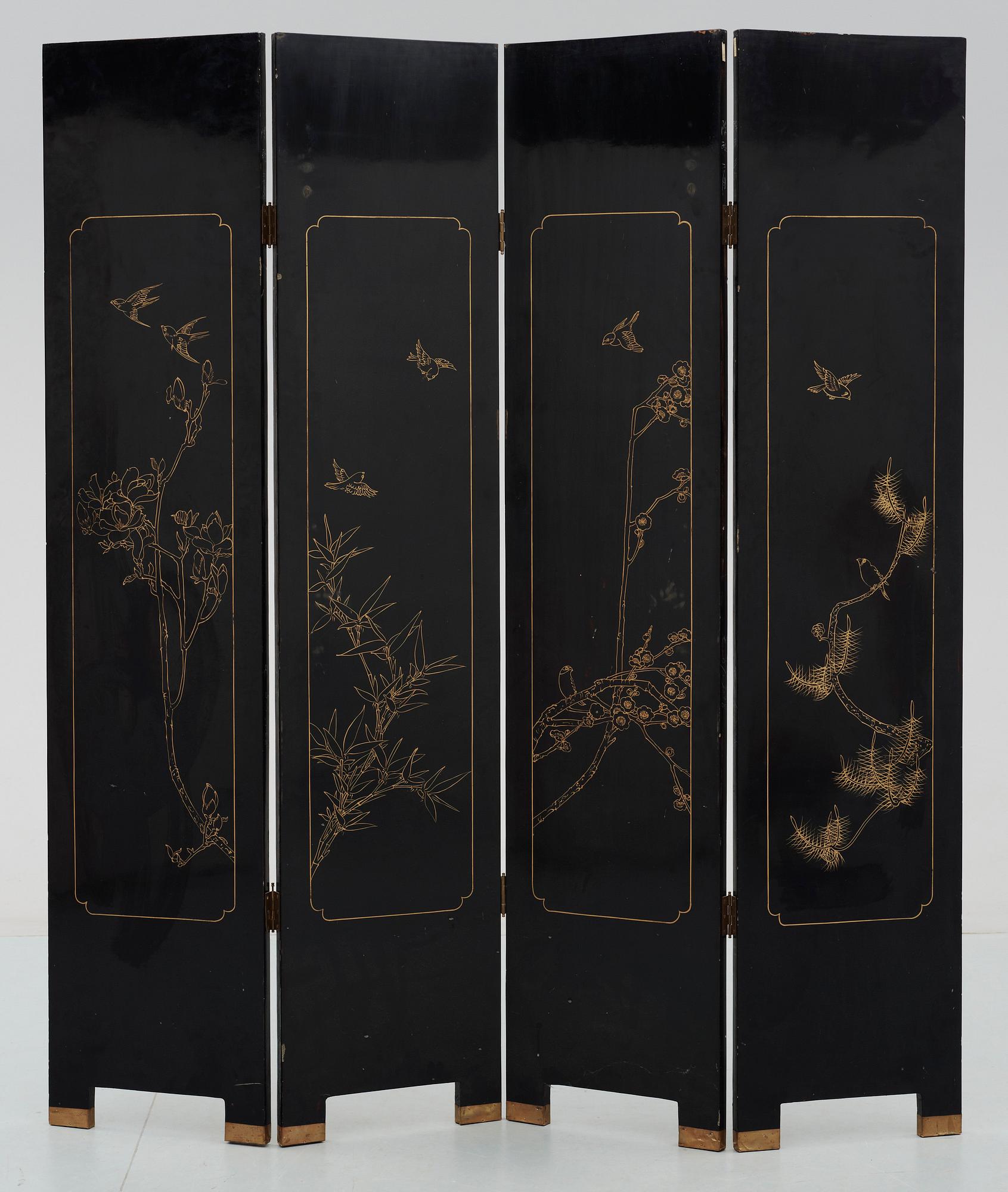 VIKSKÄRM. Kina, 1900-tal.