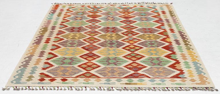 Kelim, modern, ca 240 x 170 cm.