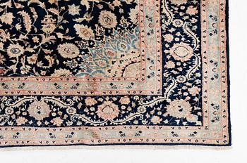 Carpet, Keshan, approx. 325 x 238 cm.