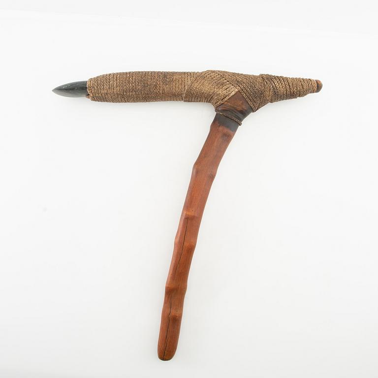 Yxa möjligen från Dali Dalen Papua Nya Guinea, 1900-tal.