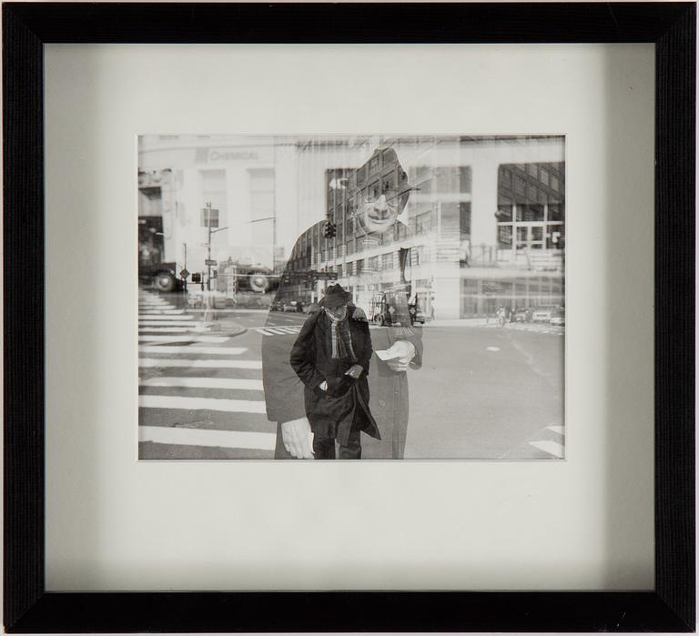 DAG ALVENG, a pair of photographs, signed verso.