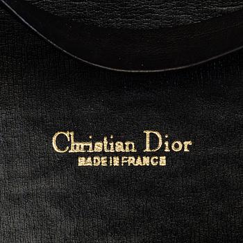 CHRISTIAN DIOR, a canvas bag.