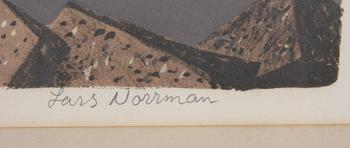 NORRMAN, LARS, färglitografi, sign o numr 192/310.