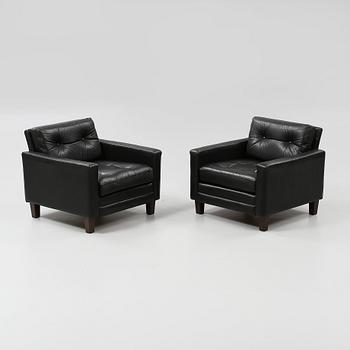 FÅTÖLJER, ett par, 1960-tal.