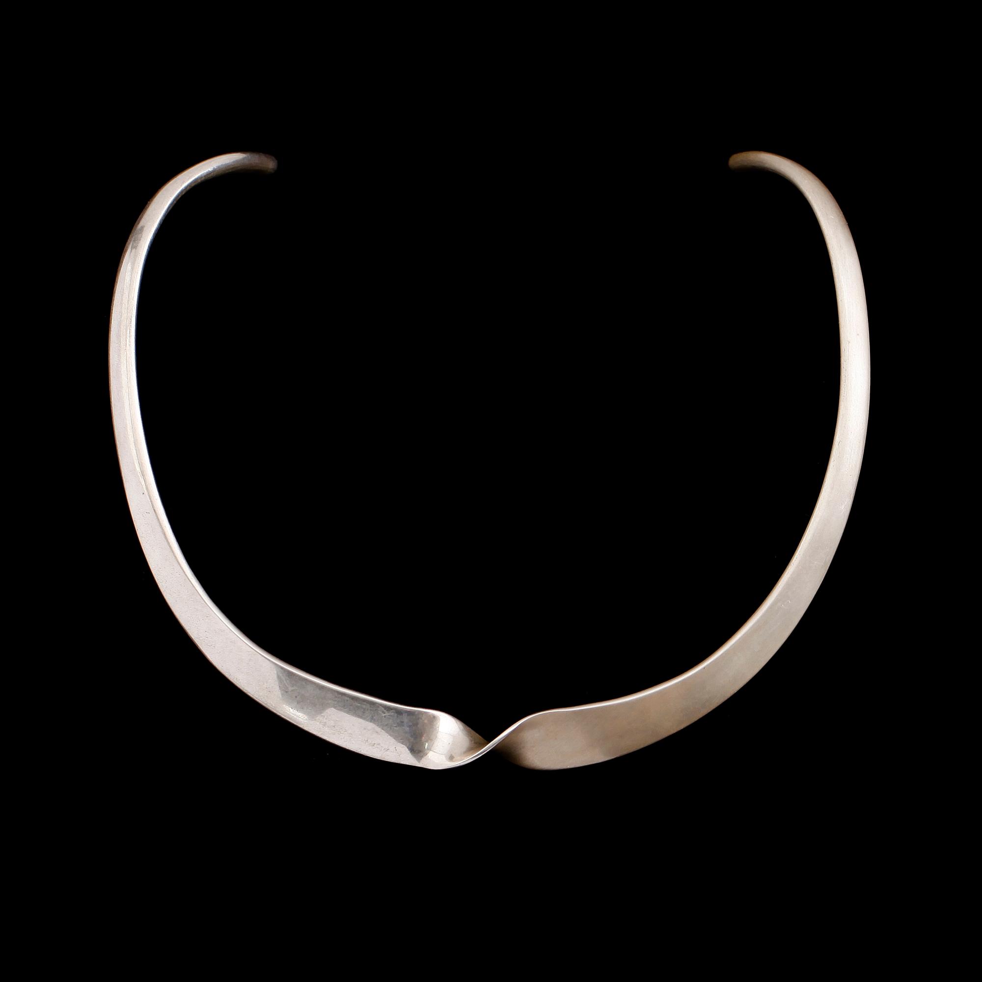HALSBAND, silver, Stigbert, Stockholm 1987. Vikt ca 51 gram.
