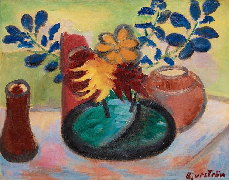 Tor Bjurström, "Blommar och skålar".