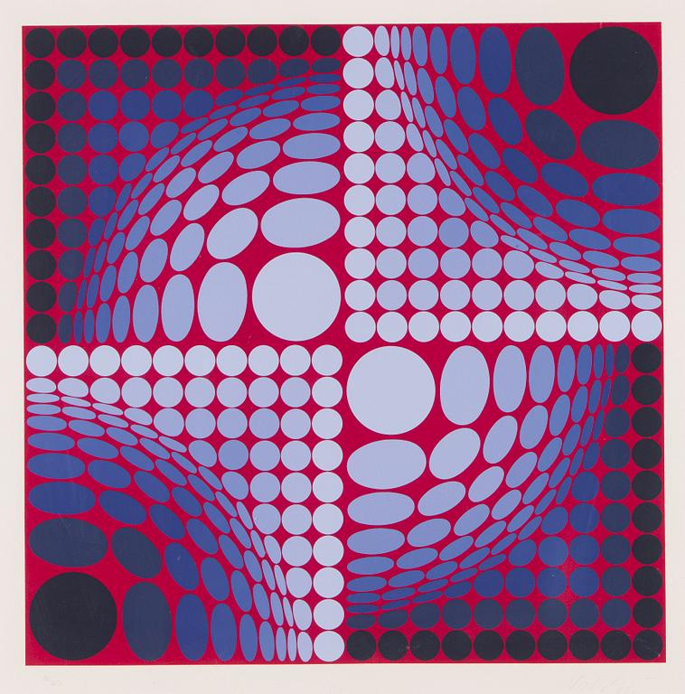Victor Vasarely, Komposition.
