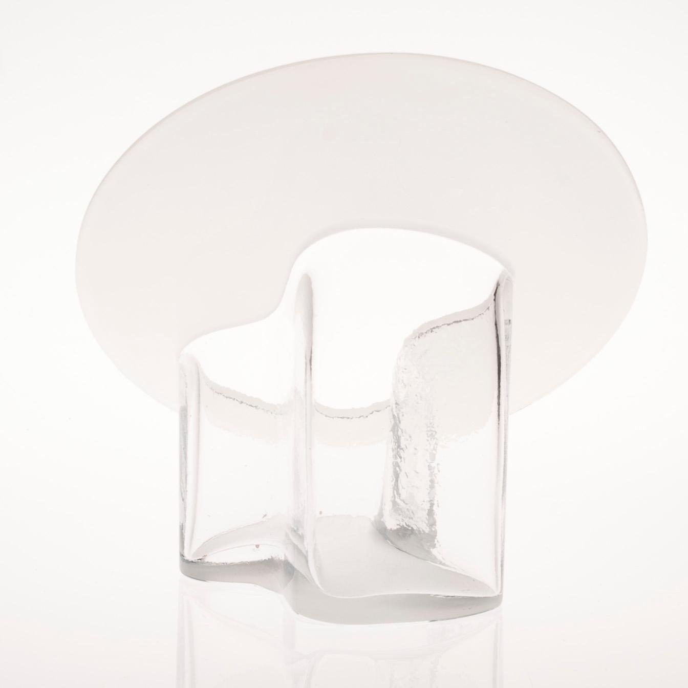 MALJAKKO, lasia, "Marcel" signeerattu Timo Sarpaneva, 1993 Iittala.