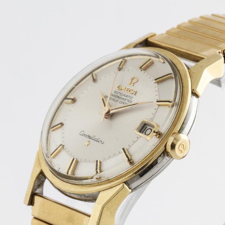 OMEGA, Automatic Constellation, wristwatch, 34 mm.