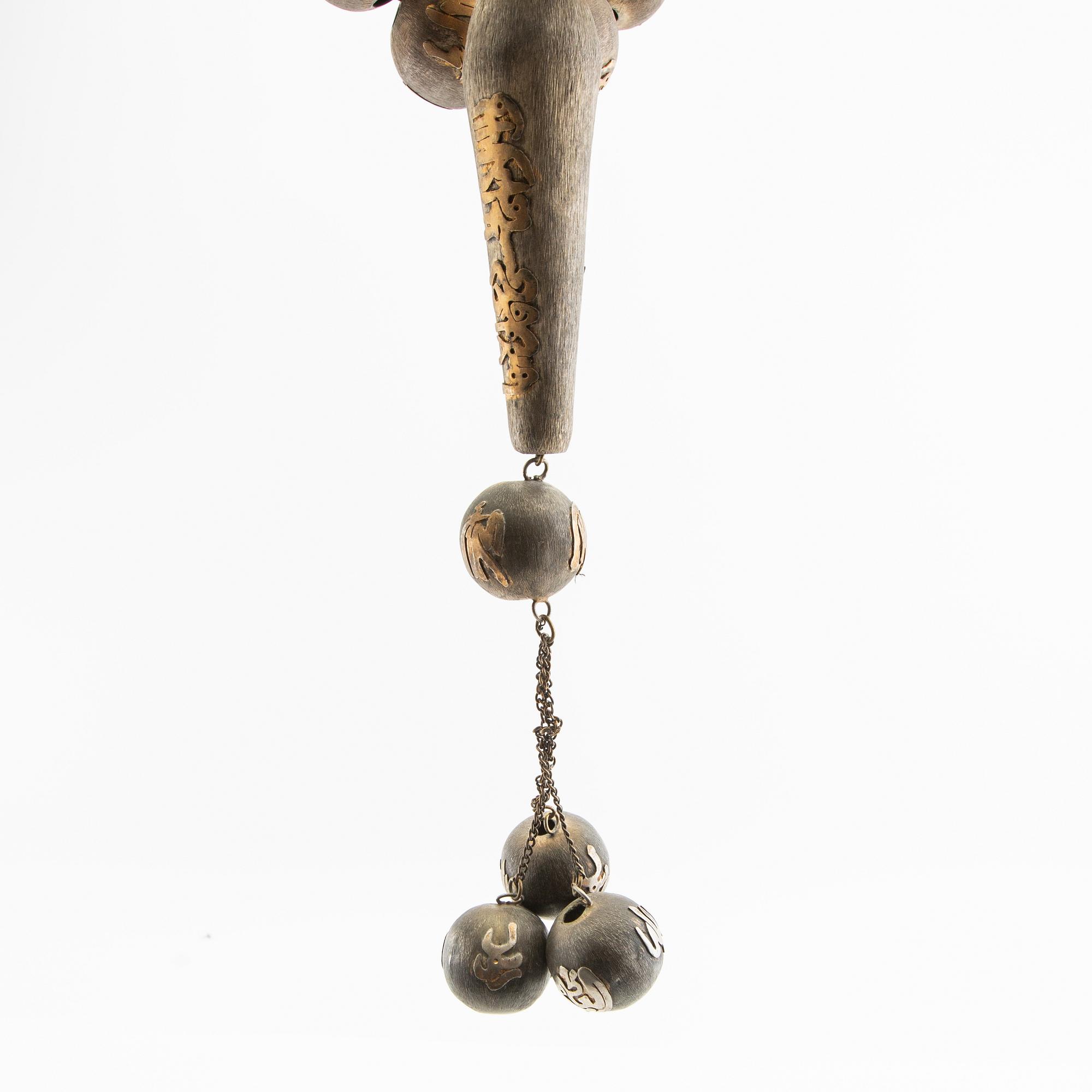Necklace/rosary beads, 20th century.