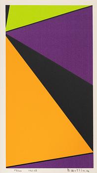 Olle Bærtling, silkscreen, 1962-68, signed, dated 59/300.