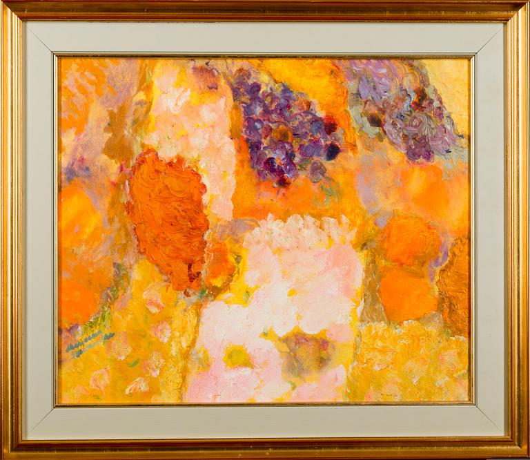 MARJAANA SAVANDER, olja på duk, signerad.