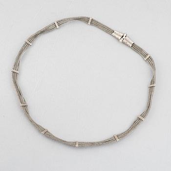 Belt, silver, without silver marks, probably Russia/Orient, around the year 1900.
