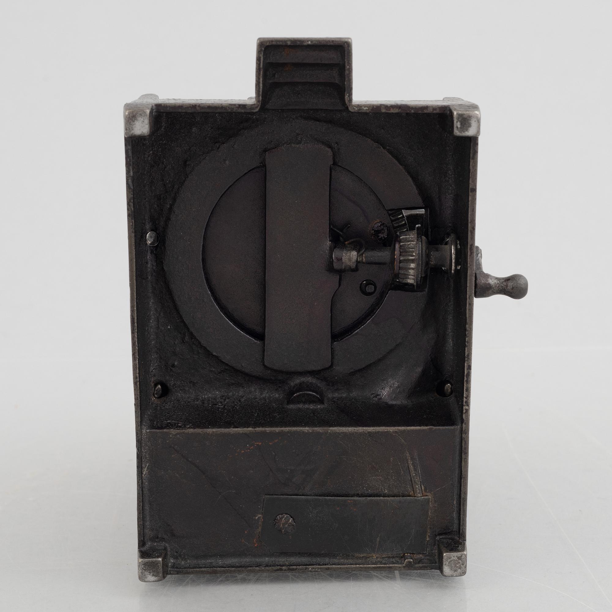 A mechanical bank, late 19th century, probably by Judd Manuf. Comp.