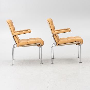 Bruno Mathsson, Armchairs, a pair, “Birgitta”, Dux.
