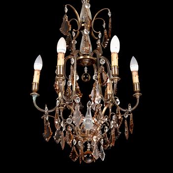 Paavo Tynell, a mid-20th century '1465/6' chandelier for Idman.