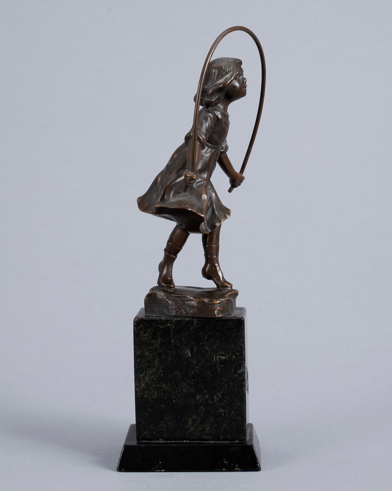 JULIUS SCHMIDT-FELLING, skulptur, brons, signerad.