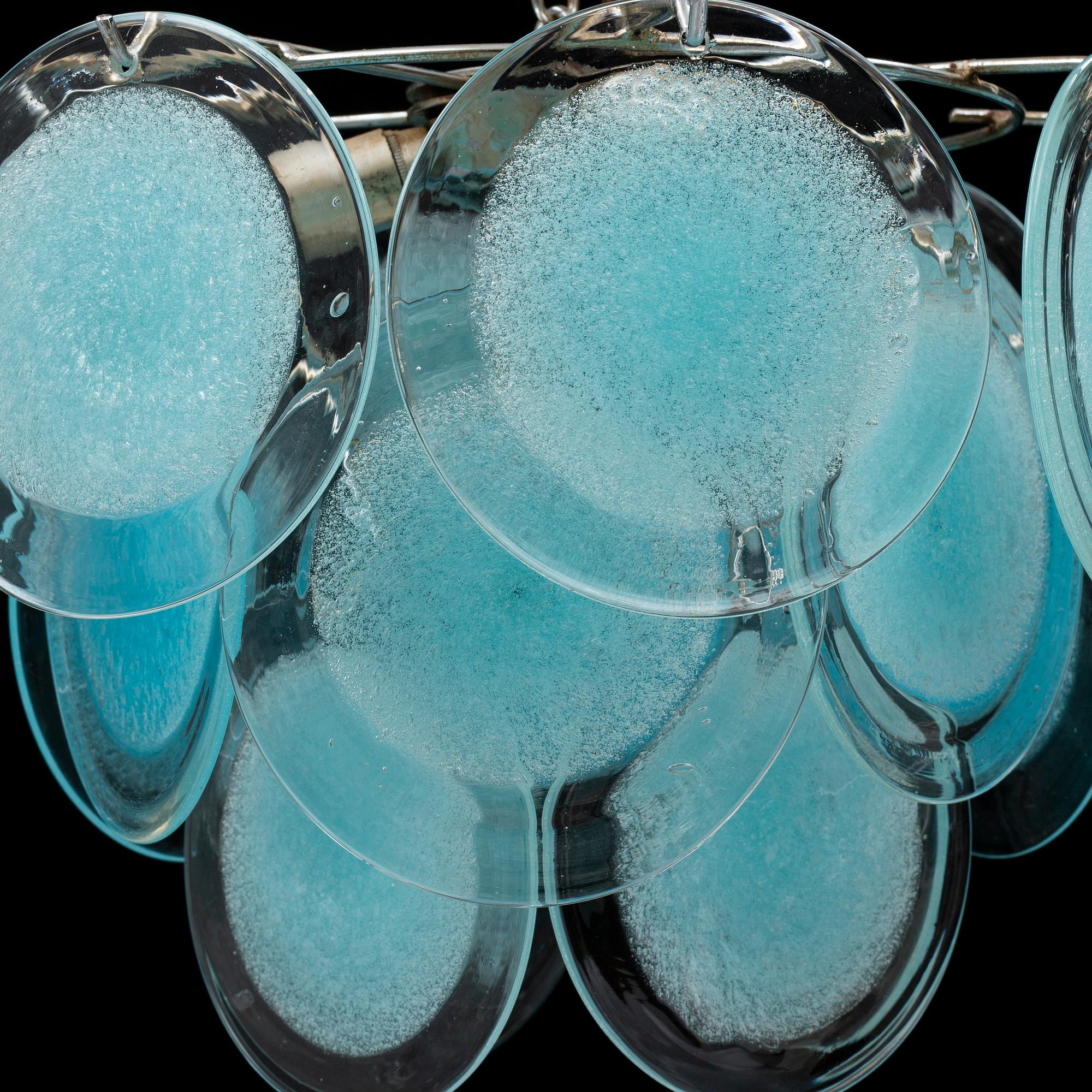 GINO VISTOSI, a chandelier from Murano, Italy, 1960's.