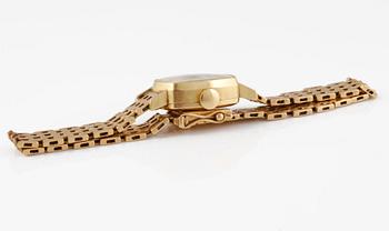 ARMBANDSUR, dam, 18K guld, IWC, International Watch, total vikt 23 g.