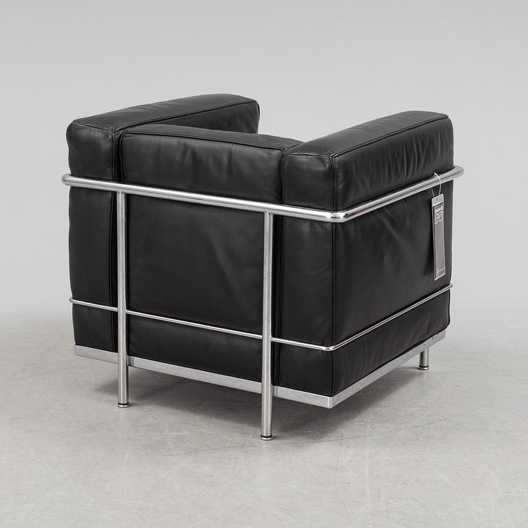 LE CORBUSIER, fåtölj, "LC2", Cassina.