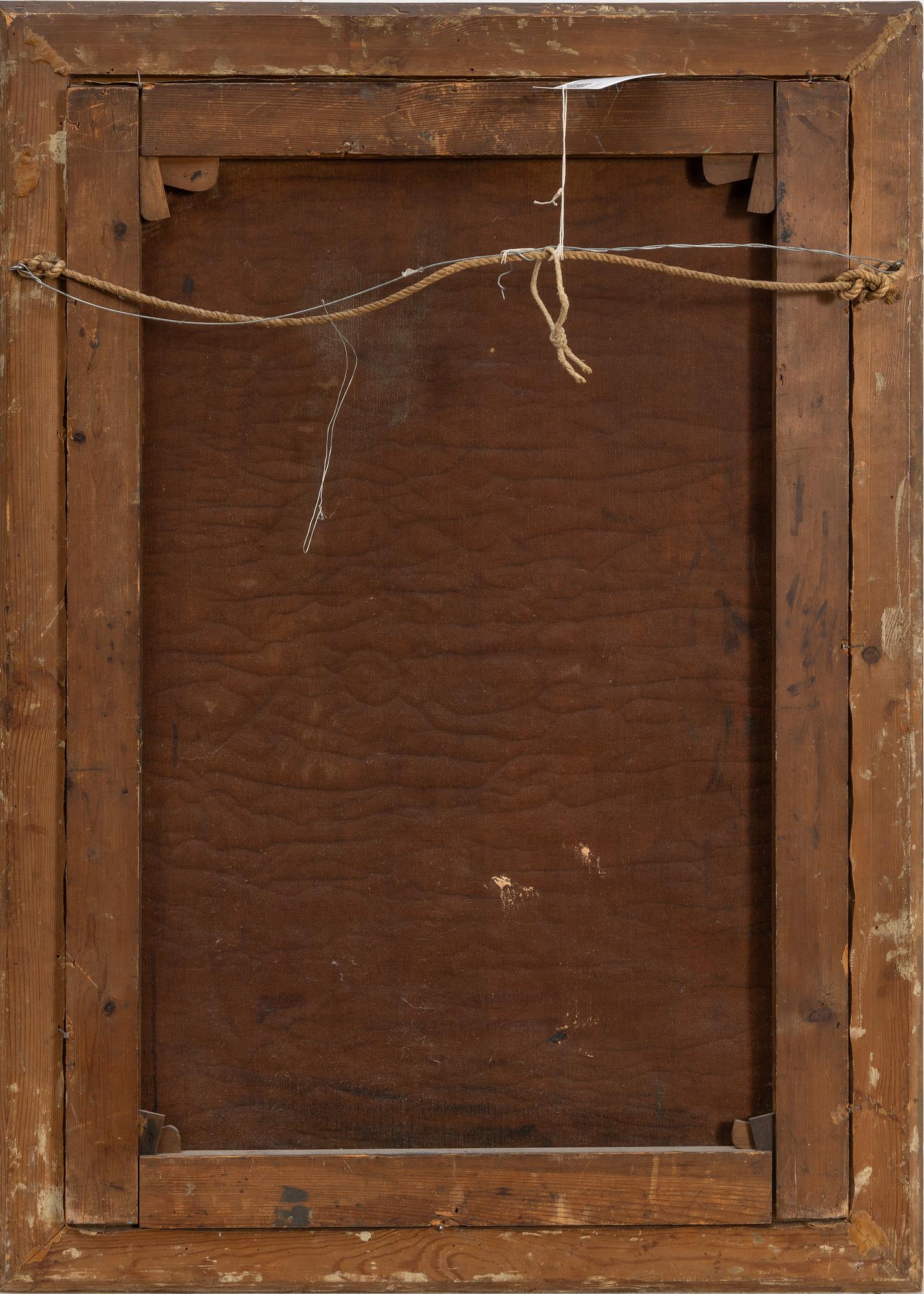 Unknown artist, Portrait in half-figure.