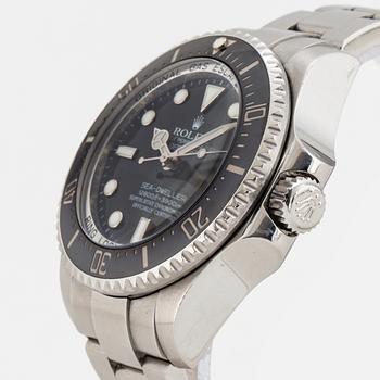 ROLEX, Oyster Perpetual Date, Deepsea, Sea-Dweller (12800 ft=3900 m), Chronometer, armbandsur, 44 mm.