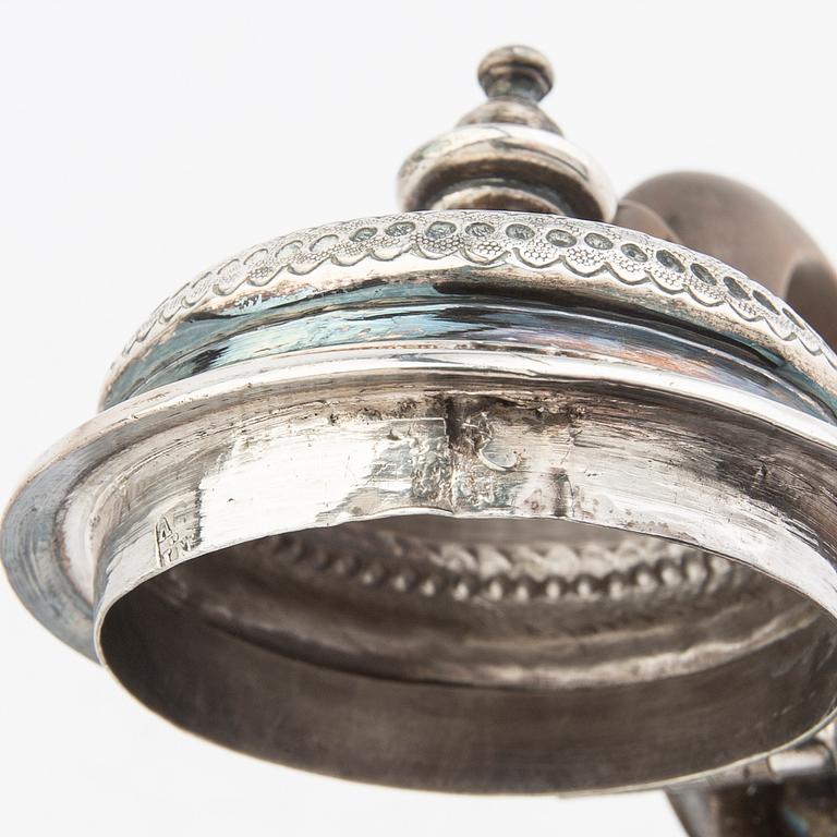 Kaffekanna silver London England 1700-/1800-tal.