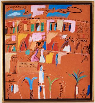 Madeleine Pyk, MADELEINE PYK, oil on canvas, signed.