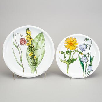 MARGUERITE WALFRIDSON, 25 delar, "Midsommar", för IKEA. Formgiven 1974.