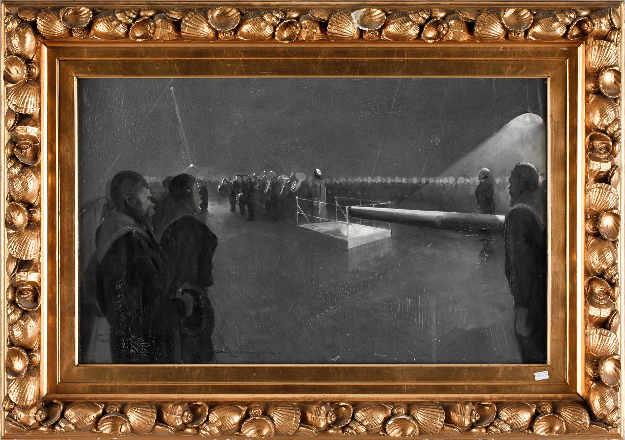 CARL JOHANSSON, olja på duk, sign.