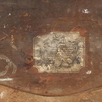 BYRÅ,  av Mathias Ortmann (ca.1692–1757), Danmark, 1700-talets mitt. Rokoko.