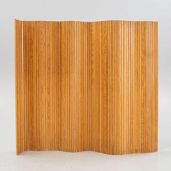 Alvar Aalto, a model 100 folding screen, Artek, Finland.
