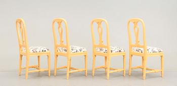 STOLAR, 4st, "Hallunda" ur Ikeas 1700-tals serie. 1990-tal.