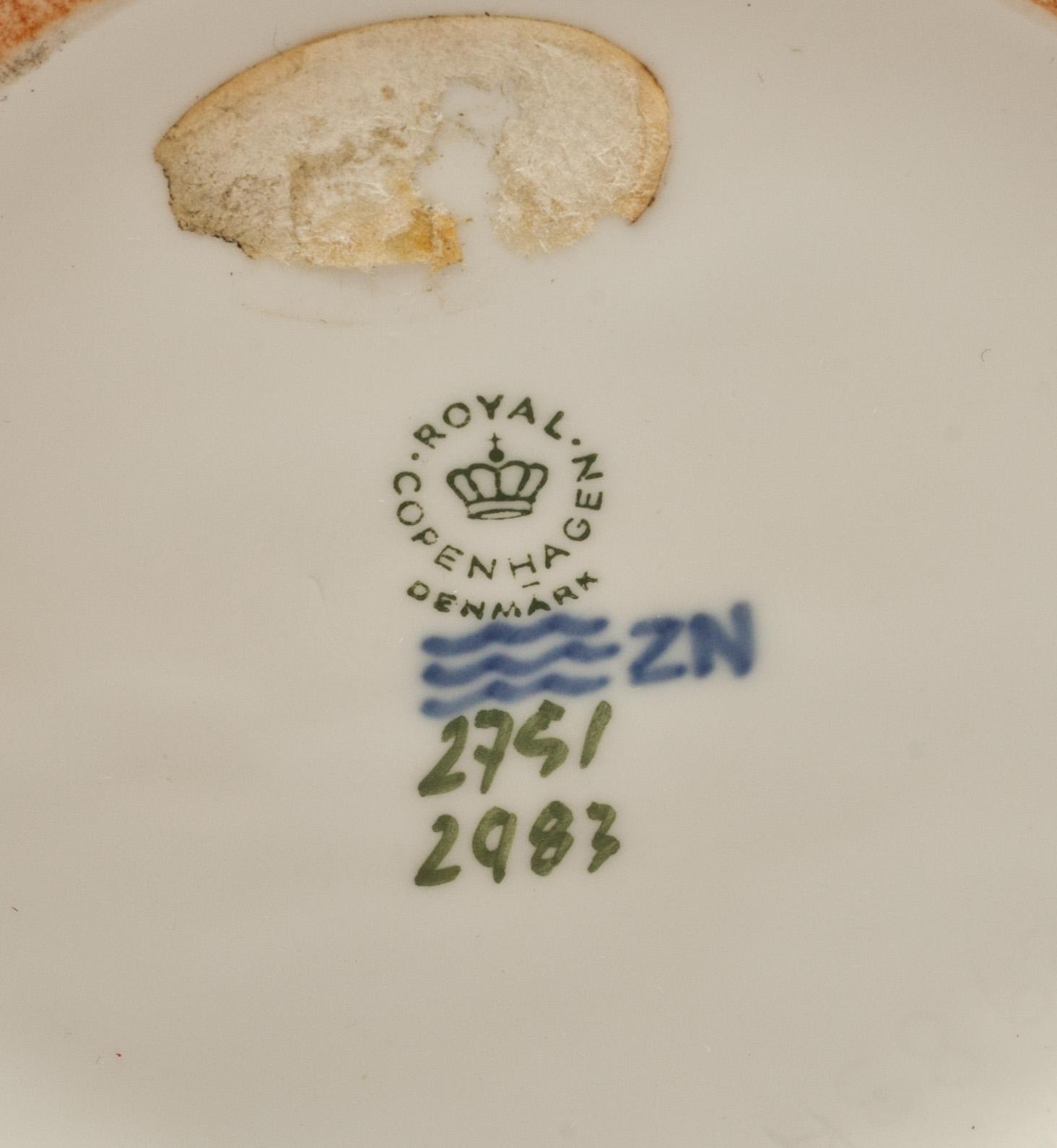 VAS, porslin, Royal Copenhagen, 1965.