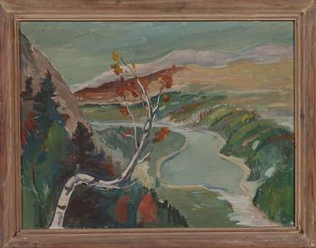 FORSETH EINAR, oljemålning, sign.