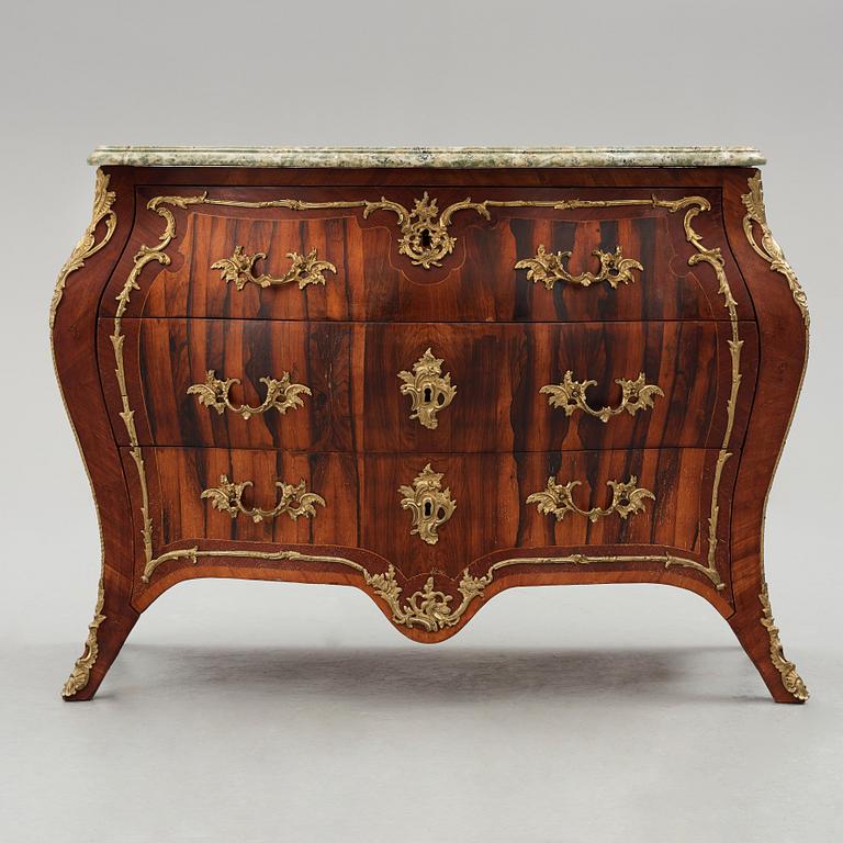 A Swedish Rococo commode.