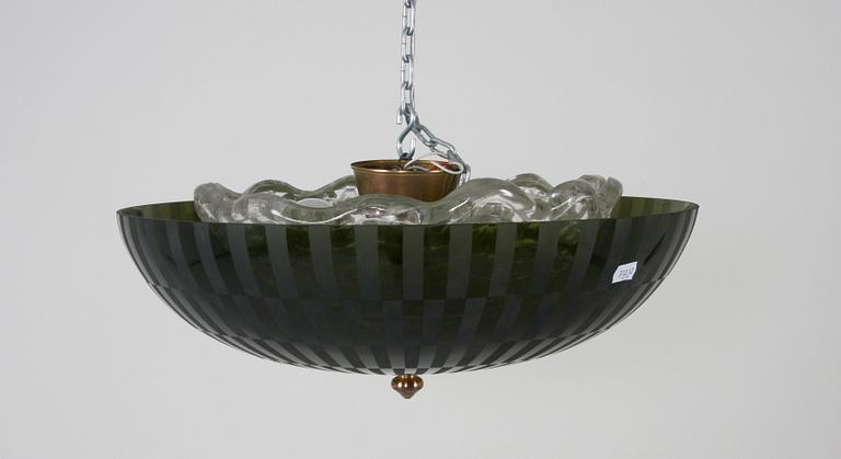 TAKARMATUR, glas, Orrefors, 1900-talets mitt.