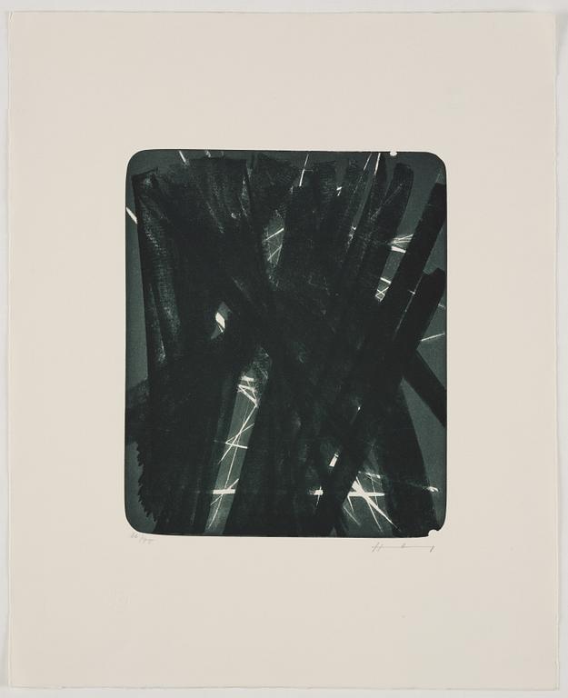 Hans Hartung, Composition.
